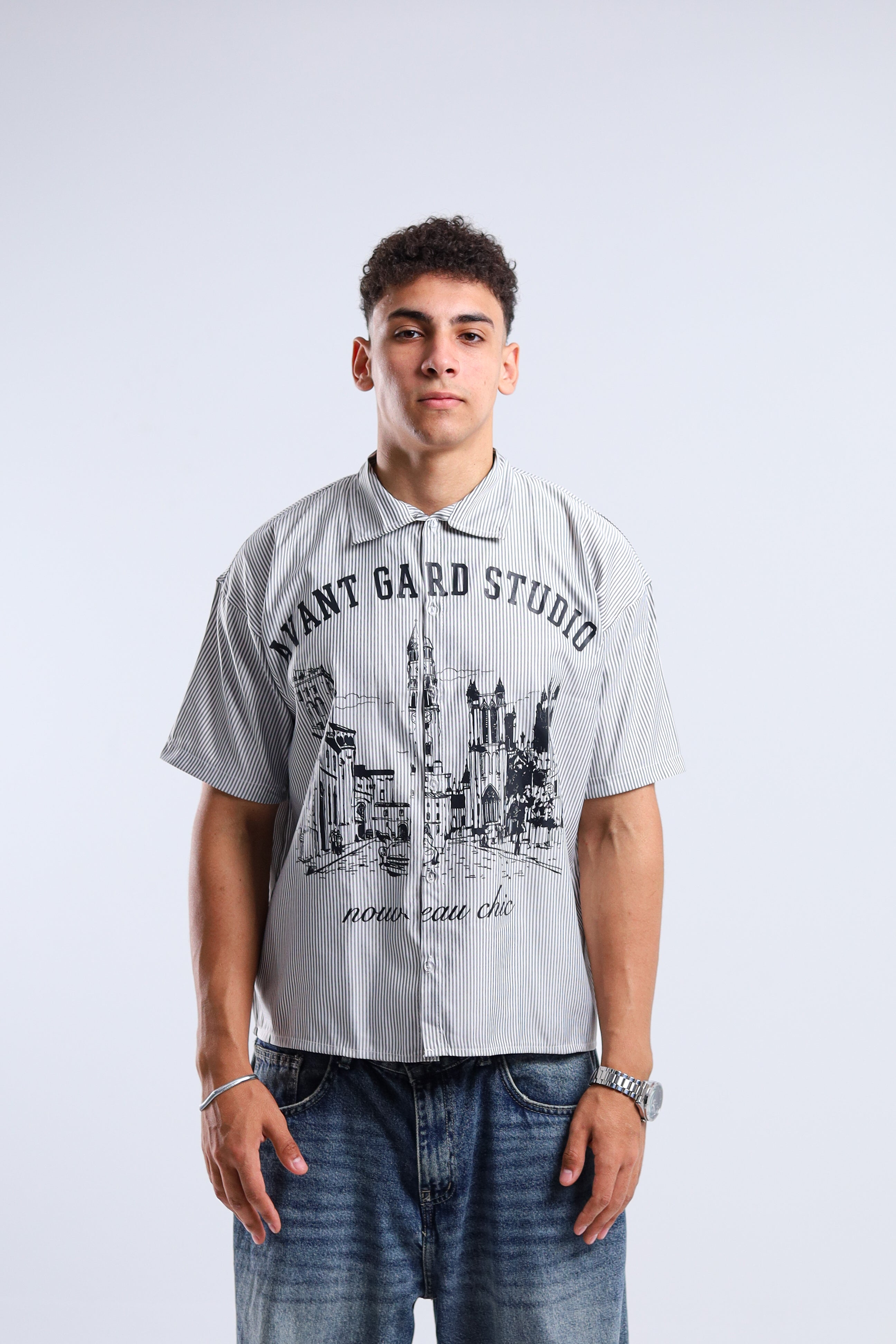 Avant's  gard short sleeve